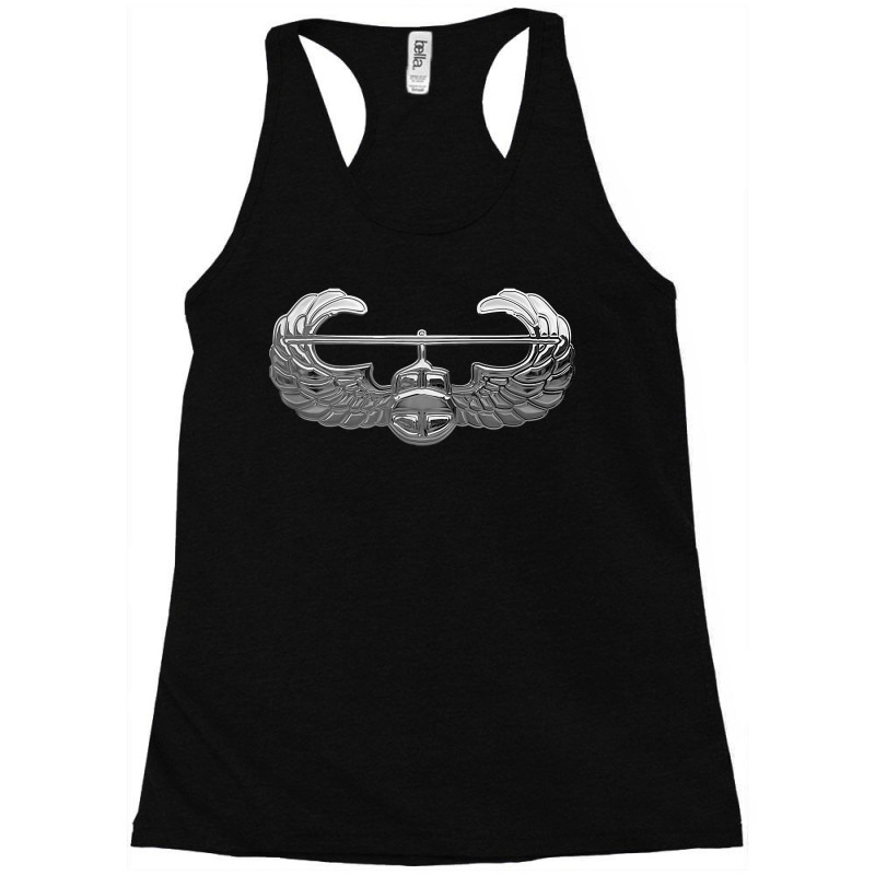 Army Air Assault Badge Military Veteran Morale Racerback Tank by MarjorieWillie | Artistshot