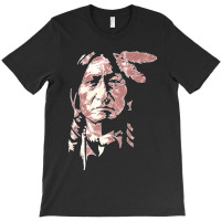 Sitting Bull Native American Chief Indian Warrior Classic T-shirt | Artistshot