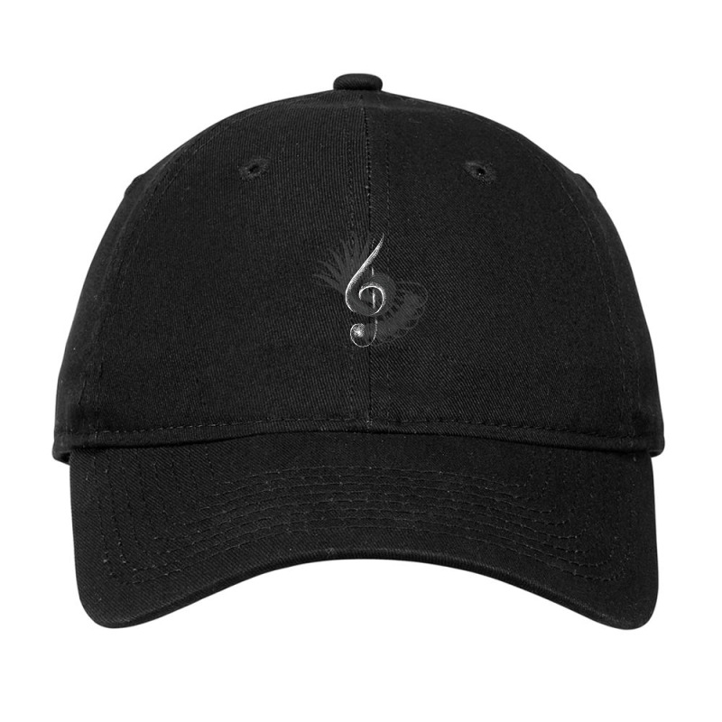 Musician's G Clef Note Musical Note Instrumentalist Music Adjustable Cap by LembckeAleeya | Artistshot