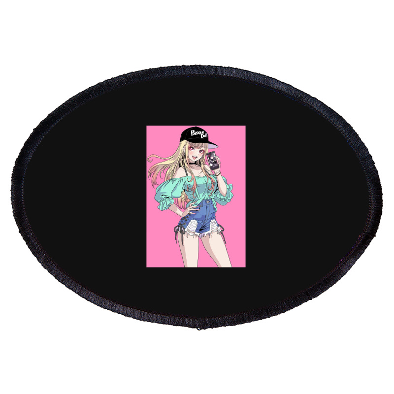 Character Animated Marin Gifts Women Oval Patch | Artistshot