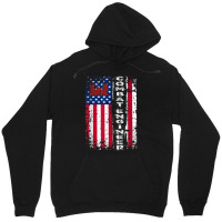 Combat Engineer Distressed American Flag - U.s. Military Unisex Hoodie | Artistshot