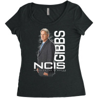 Ncis Gibbs Headshot Women's Triblend Scoop T-shirt | Artistshot