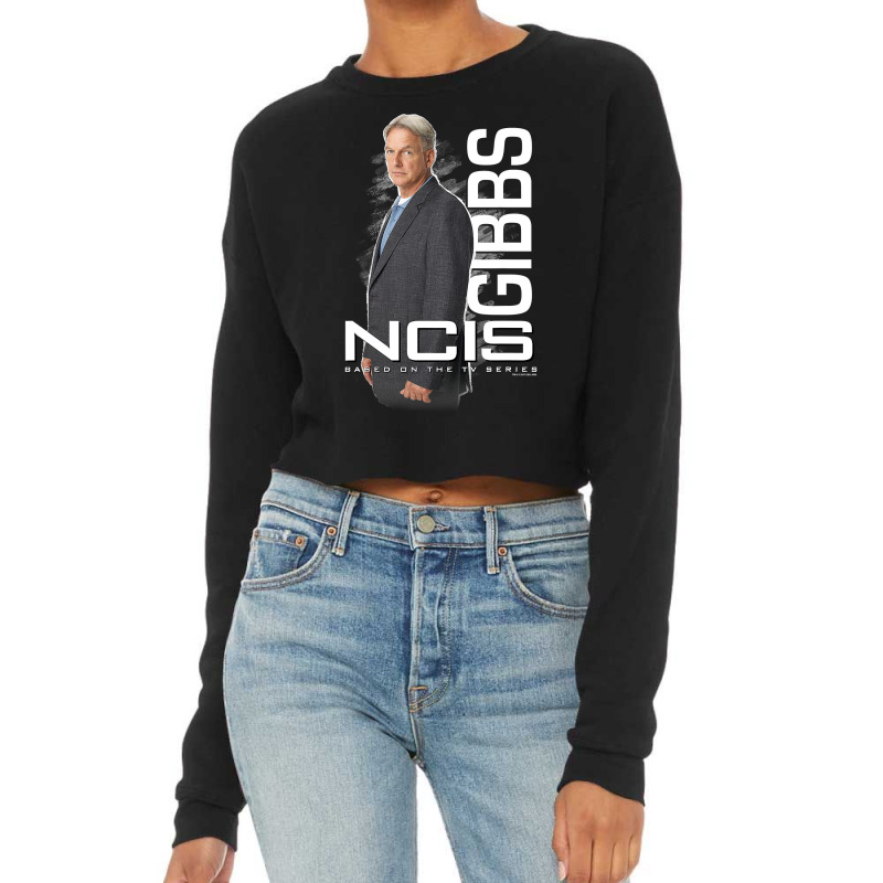 Ncis Gibbs Headshot Cropped Sweater by cm-arts | Artistshot