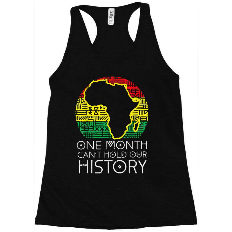 One Month Canhold Our History Pan African Black History Video Games Ch Racerback Tank by KhalilDesign | Artistshot