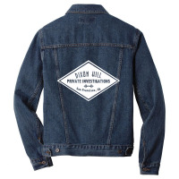 Dixon-hill-private-investigations Men Denim Jacket | Artistshot