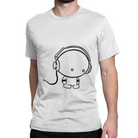 Music Boy Earphone Classic T-shirt | Artistshot