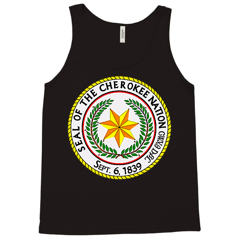 Double Sided Seal Of The Cherokee Nation Native American Tank Top | Artistshot