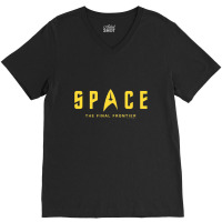 Space-the-final-frontier-delta V-neck Tee | Artistshot