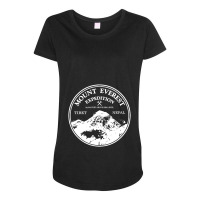 Mount Everest T Shirt Mountain Climbing T Shirt Rock Climbing T Shirt Maternity Scoop Neck T-shirt | Artistshot