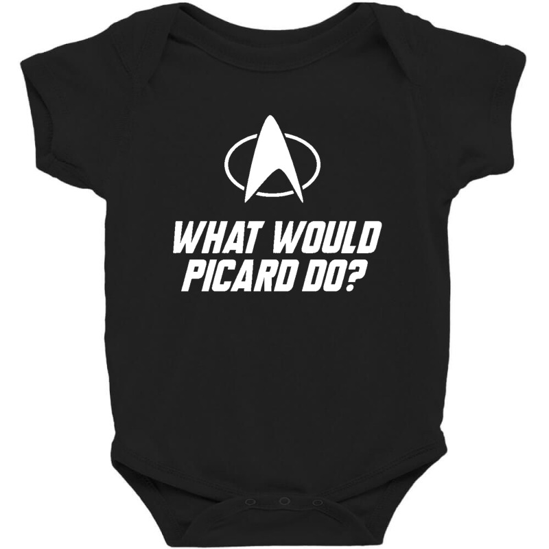 What-would-picard-do Baby Bodysuit by cm-arts | Artistshot