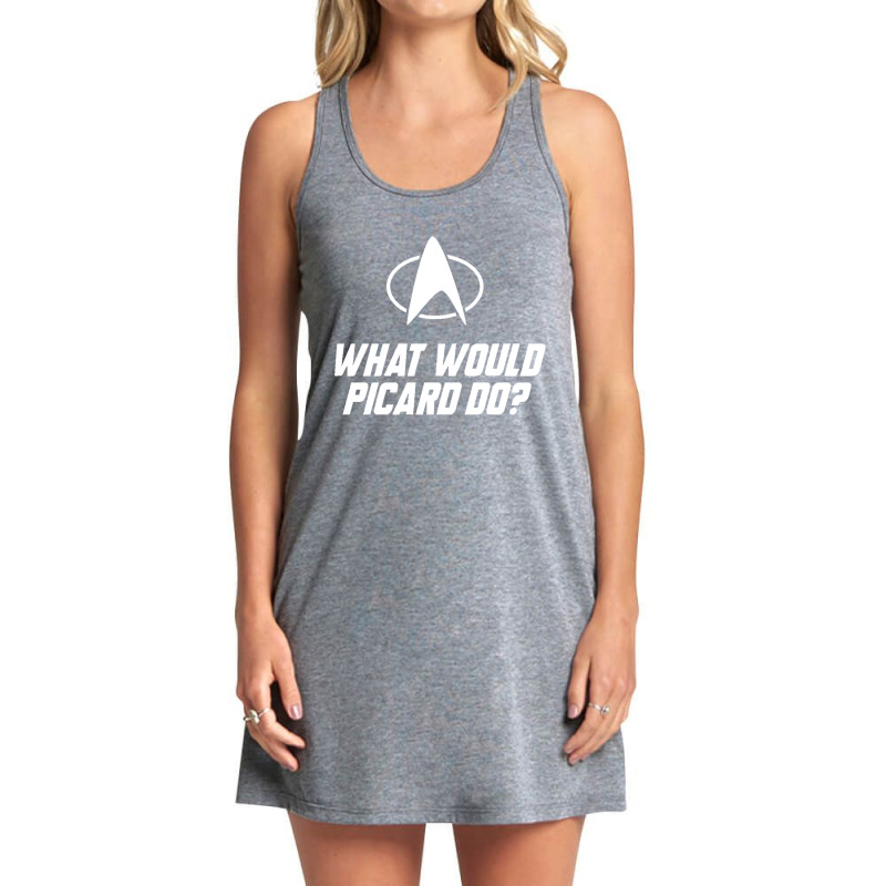 What-would-picard-do Tank Dress by cm-arts | Artistshot