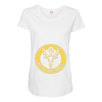 Buckfast Abbey Devon Tonic Wine 'bucky' Maternity Scoop Neck T-shirt | Artistshot