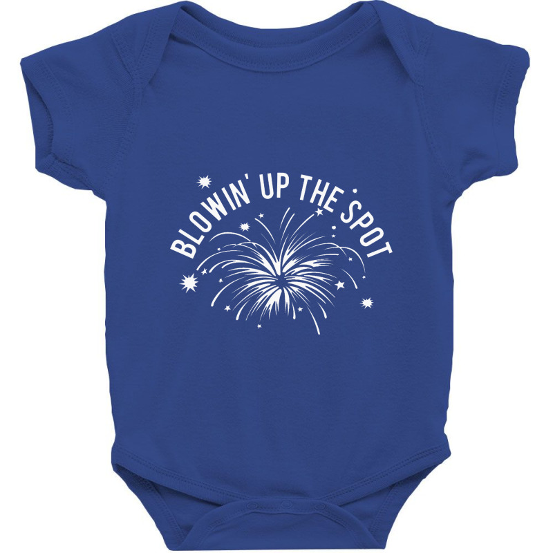 Blowin' Up The Spot   4th Of July Baby Bodysuit by cm-arts | Artistshot