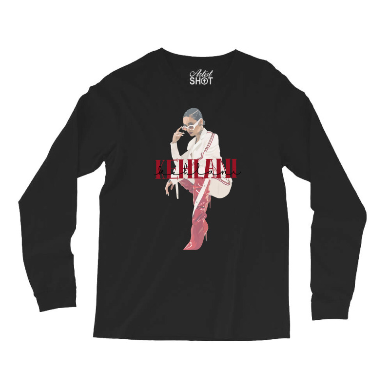 While We Wait  Kehlani And Name Long Sleeve Shirts | Artistshot