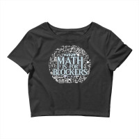 Math Is For Blockers Artifact Edition Classic Crop Top | Artistshot