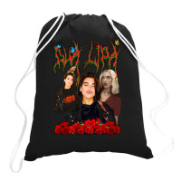 Dua Lipa, Merch Fanart, Dua Lipa Vintage, Dua Lipa Art, Dua Lipa Paint Drawstring Bags | Artistshot