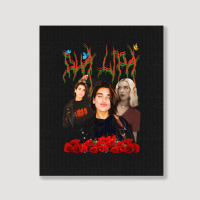 Dua Lipa, Merch Fanart, Dua Lipa Vintage, Dua Lipa Art, Dua Lipa Paint Portrait Canvas Print | Artistshot