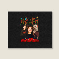 Dua Lipa, Merch Fanart, Dua Lipa Vintage, Dua Lipa Art, Dua Lipa Paint Landscape Canvas Print | Artistshot