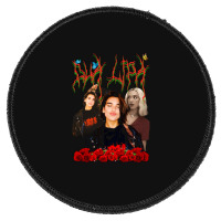 Dua Lipa, Merch Fanart, Dua Lipa Vintage, Dua Lipa Art, Dua Lipa Paint Round Patch | Artistshot