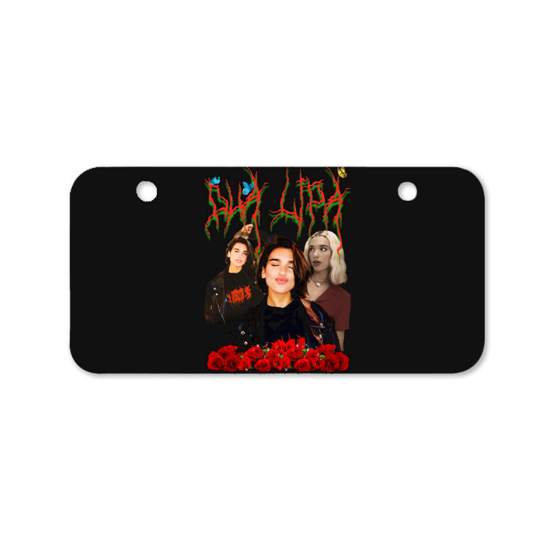 Dua Lipa, Merch Fanart, Dua Lipa Vintage, Dua Lipa Art, Dua Lipa Paint Bicycle License Plate by SHOPAHSSA | Artistshot