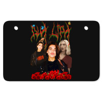 Dua Lipa, Merch Fanart, Dua Lipa Vintage, Dua Lipa Art, Dua Lipa Paint Atv License Plate | Artistshot