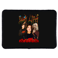 Dua Lipa, Merch Fanart, Dua Lipa Vintage, Dua Lipa Art, Dua Lipa Paint Rectangle Patch | Artistshot