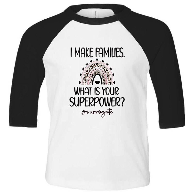 Proud Surrogate Rainbow Gestational Carrier Toddler 3/4 Sleeve Tee | Artistshot