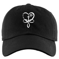 Texas A&m Aggies Heart Infinity God Apparel Kids Cap | Artistshot