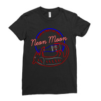 Brooks And Dunn, Neon Moon Lonestar Beer, Neon Moon, Brooks And Dunn L Ladies Fitted T-shirt | Artistshot