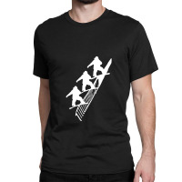 Snowboard Rail Grind Classic T-shirt | Artistshot