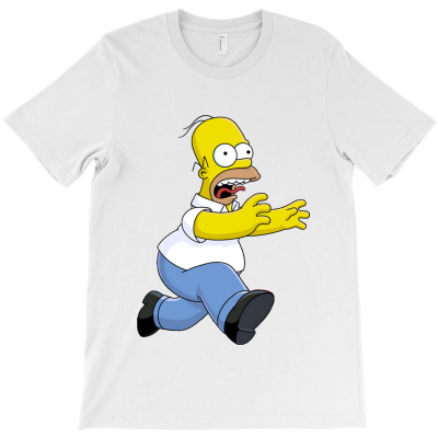 Homer Simpson, The Simpsons T-shirt Designed By Estore