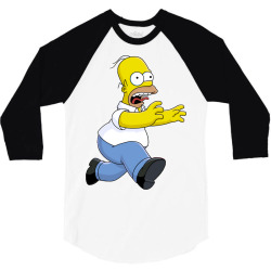 Homer simpson, The simpsons 3/4 Sleeve Shirt | Artistshot