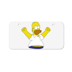 Homer simpson, The simpsons Bicycle License Plate | Artistshot