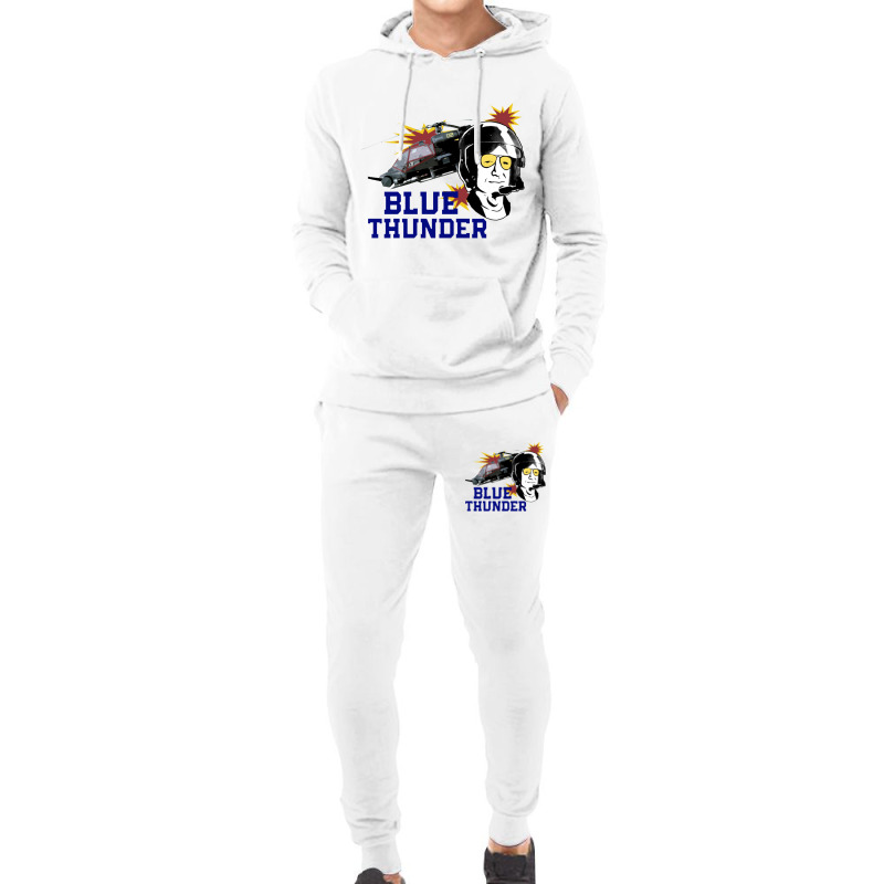 Blue Thunder Pjs   Blue Thunder Hoodie & Jogger set by cm-arts | Artistshot