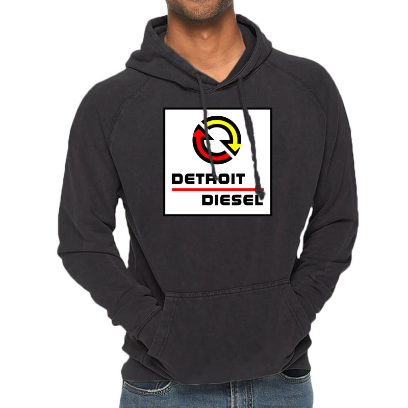 Custom Detroit Diesel Vintage Hoodie By Calesjoanne Artistshot