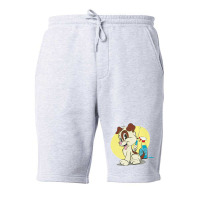 Cuddly Critters Wielding Sharp Objects #3   Retro Cartoon Style Fleece Short | Artistshot