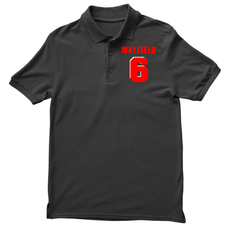 Custom Baker Mayfield New Jersey Number All Over Men's T-shirt By