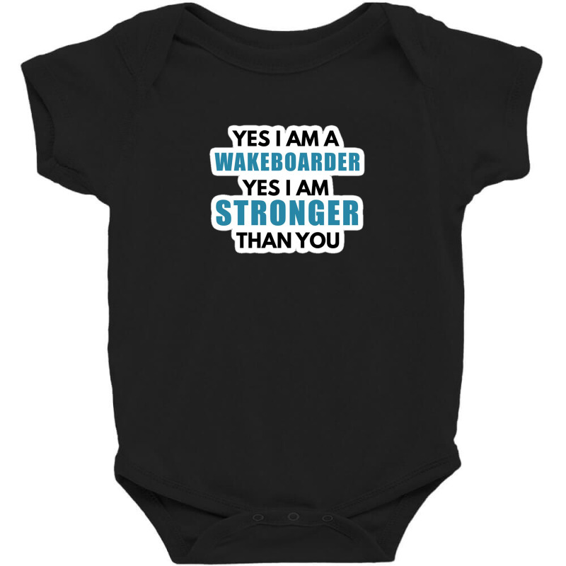 Water Skiers Cuddle Better Funny Water Skiing 95585052 Baby Bodysuit by riska_art | Artistshot