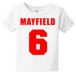 Custom Baker Mayfield New Jersey Number Long Sleeve Shirts By Hot Design -  Artistshot