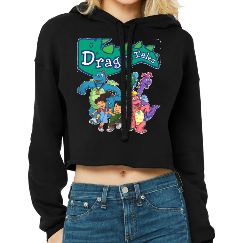 Dragon Tales Graphic Classic Cropped Hoodie by cm-arts | Artistshot