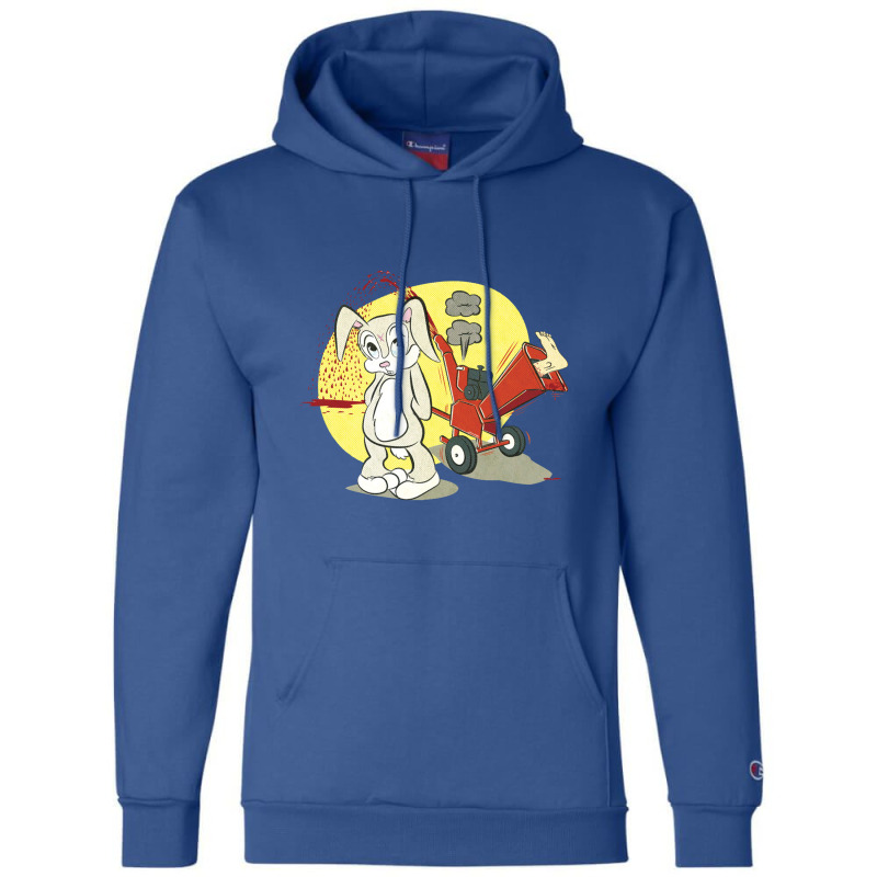 Cuddly Critters Wielding Sharp Objects #5 Champion Hoodie | Artistshot