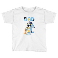 Dad Playing Son And Daughter Toddler T-shirt | Artistshot