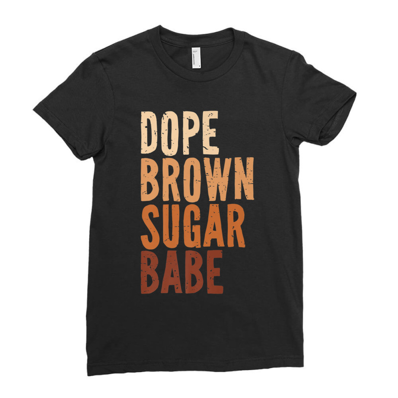 Dope Brown Sugar Babe Juneteenth Freedom Day Independence Video Games  Ladies Fitted T-Shirt by RoyDesign | Artistshot