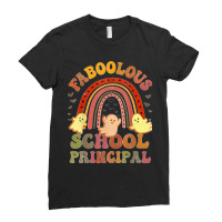 Vintage Faboolous School Principal Costume This Is My Scary Ladies Fitted T-shirt | Artistshot