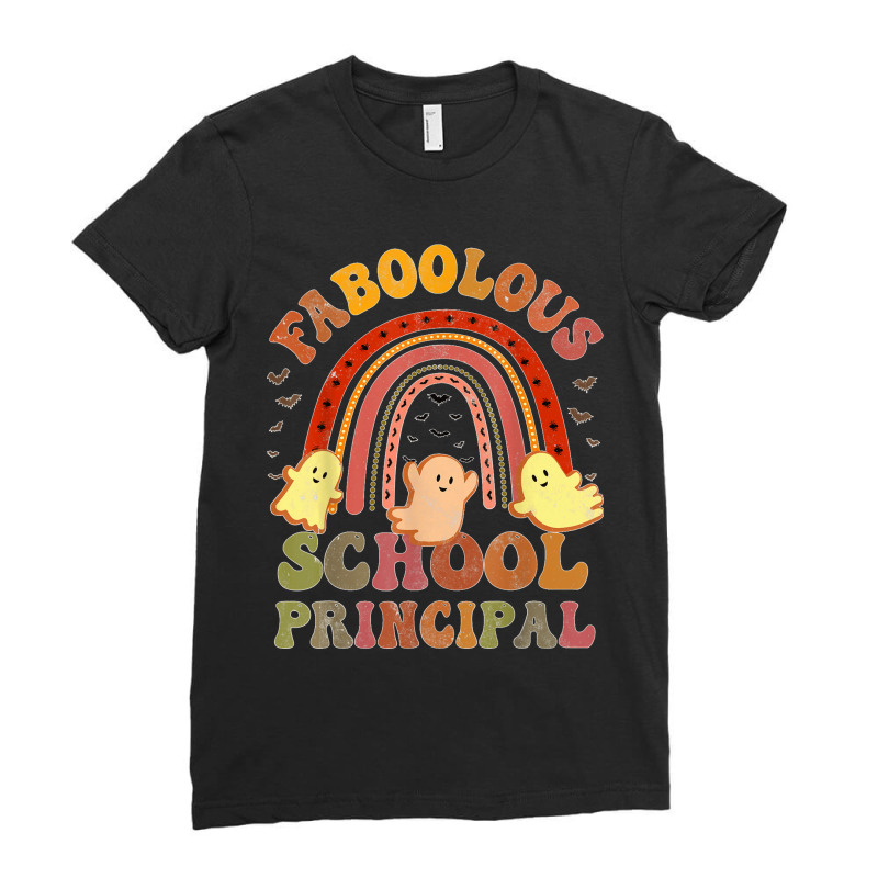 Vintage Faboolous School Principal Costume This Is My Scary Ladies Fitted T-Shirt by cm-arts | Artistshot