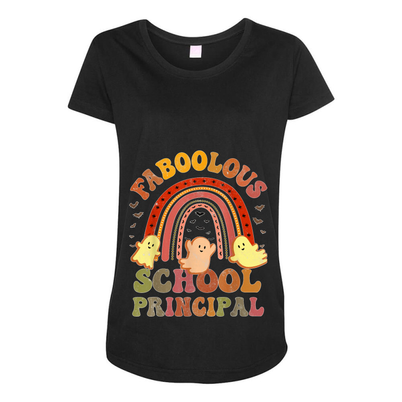 Vintage Faboolous School Principal Costume This Is My Scary Maternity Scoop Neck T-shirt by cm-arts | Artistshot