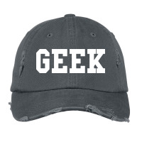 Geek Nerd Vintage Cap | Artistshot