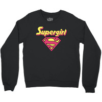 Supergirl I'm A Supergirl Crewneck Sweatshirt | Artistshot