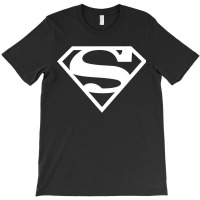 Supergirl White & Pink Shield T-shirt | Artistshot