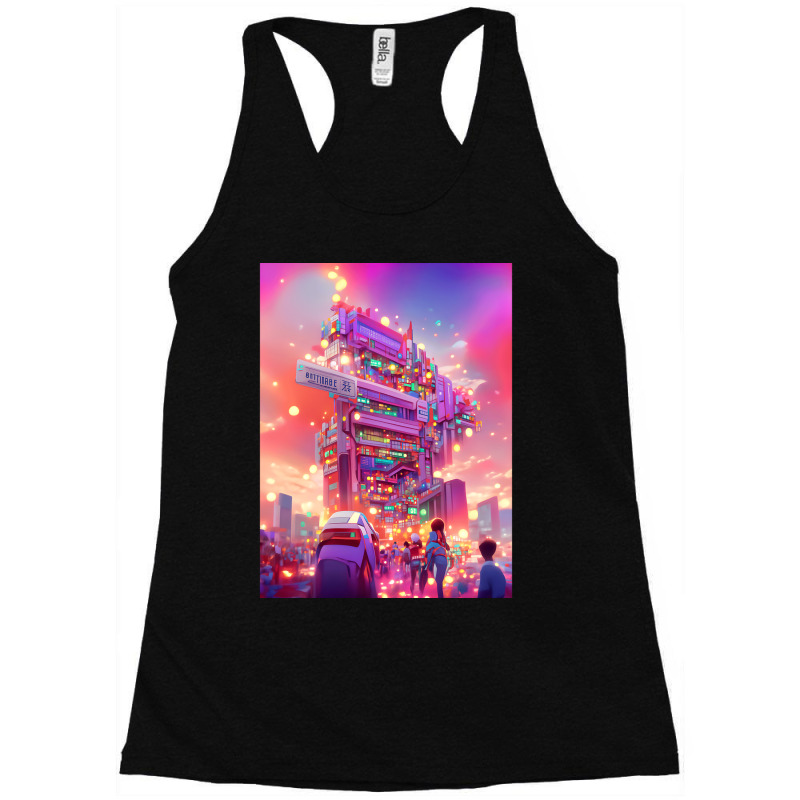 Color Capital Classic Racerback Tank by cm-arts | Artistshot